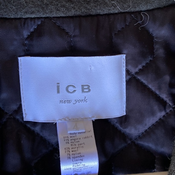 ICB Wool Drk Green Moro Jacket 4 - Picture 7 of 7